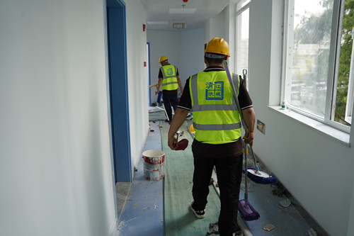 同濟(jì)醫(yī)院-開荒保潔